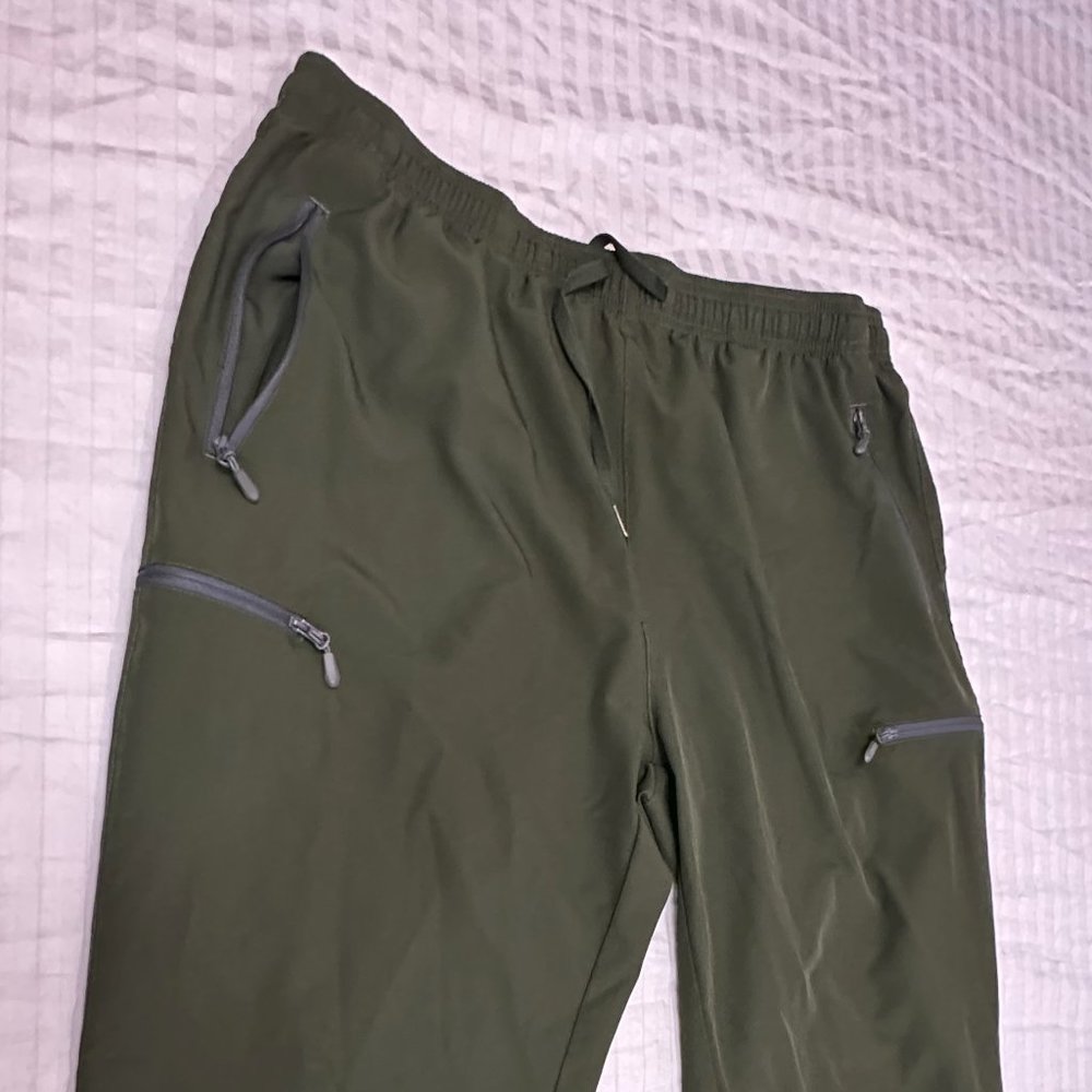 🍎🍎🍎   LIBIN WOMENS ATHLETIC CARGO CAPRIS PANTS SIZE XL  🍎🍎🍎